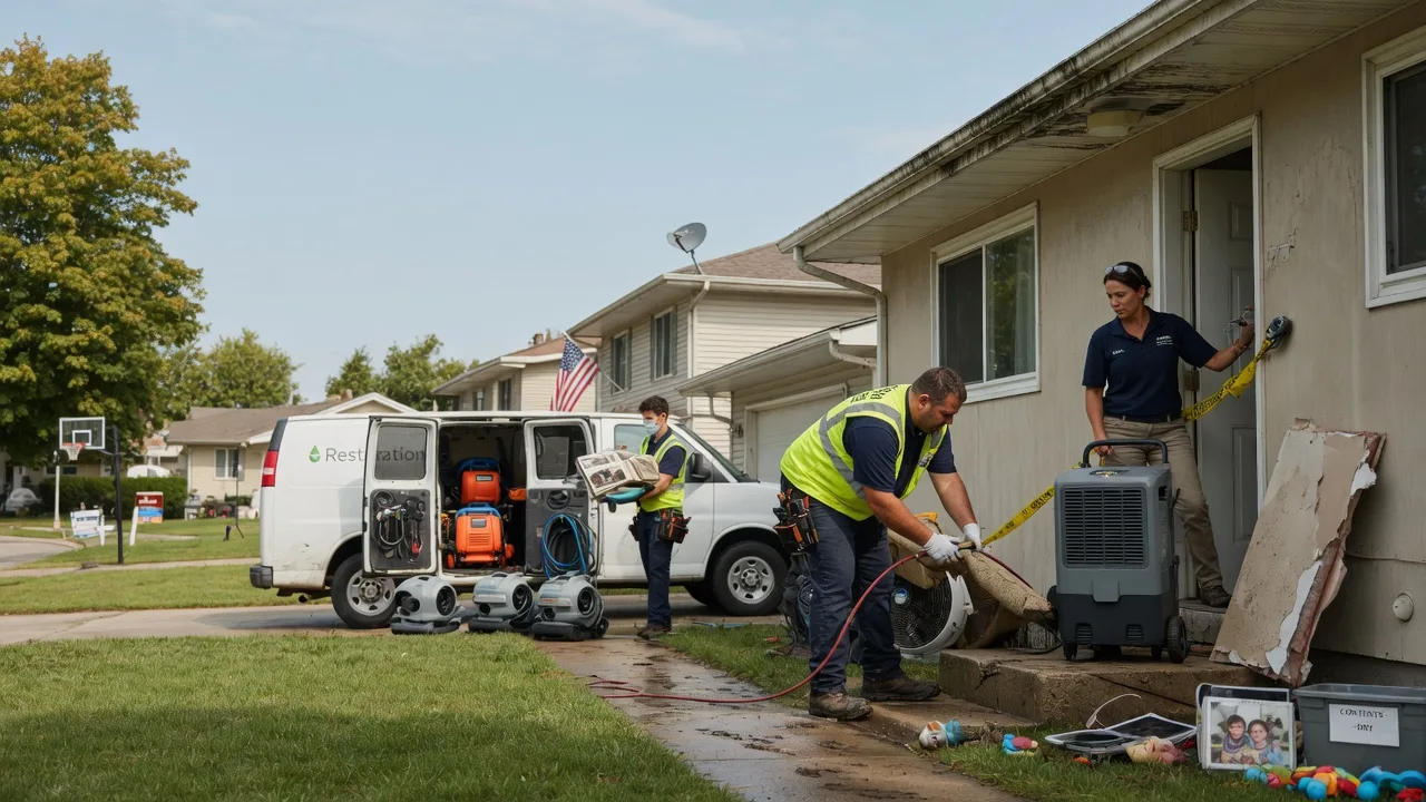 Water Damage Restoration in Almont, MI near me